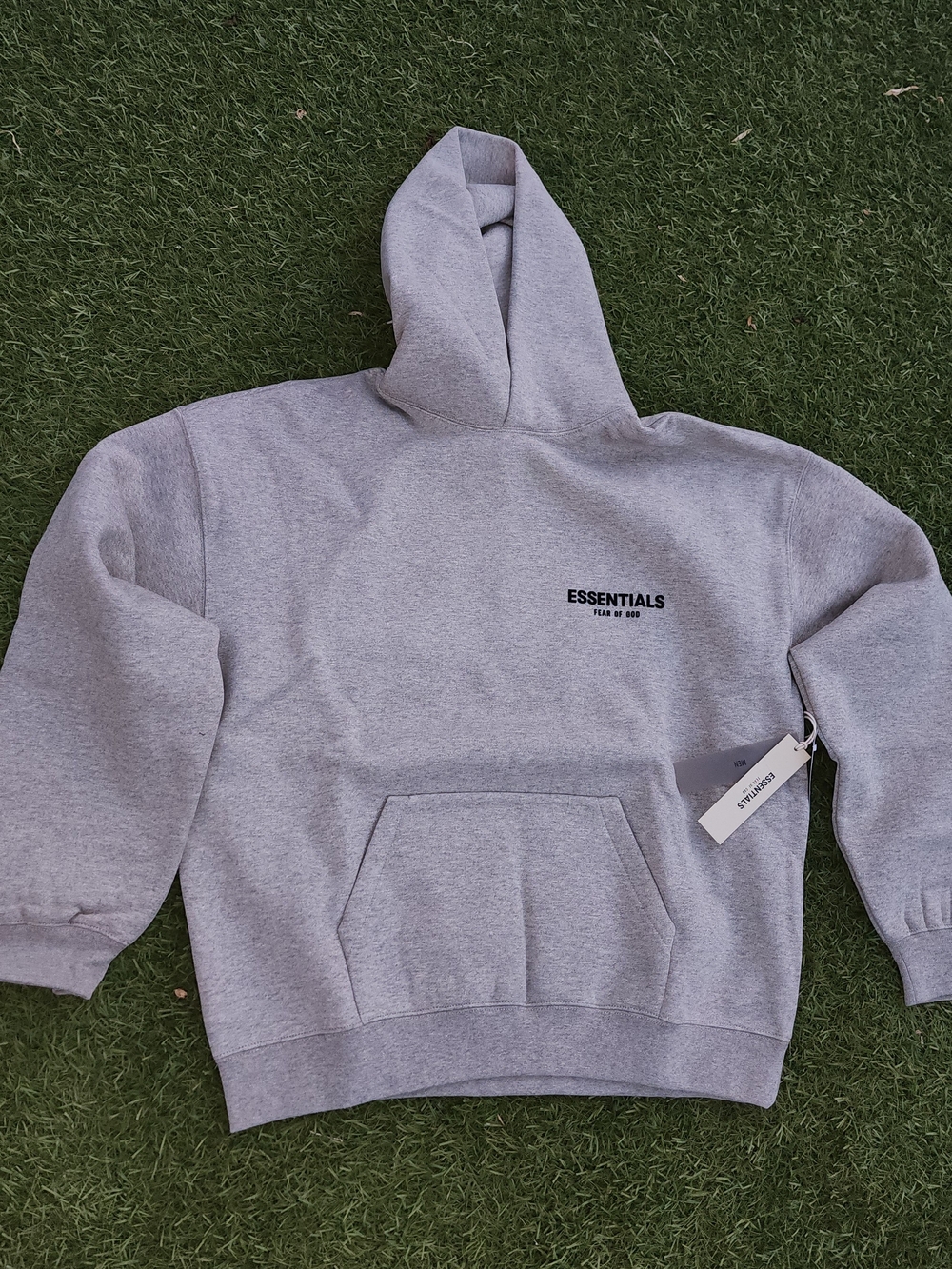 ESSENTIALS Dark Oatmeal Sweatshirt - Gray